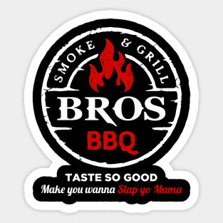 Bros Bbq Sticker